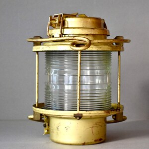 Vintage Big Ship Lantern Poland Ship Heavy Nautical Lantern Home Decor Nautical Decor