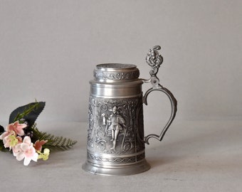 ヴィンテージ 亜鉛製ビールジョッキ ヴィンテージ BMF 陶器 ホーム