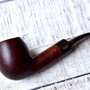 Vintage Briar Pipe Ropp Saint Claude Pipe Collection Pipe Mens Gift France Old Pipe image 1