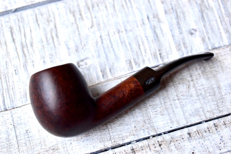 Vintage Briar Pipe Ropp Saint Claude Pipe Collection Pipe Mens Gift France Old Pipe image 1