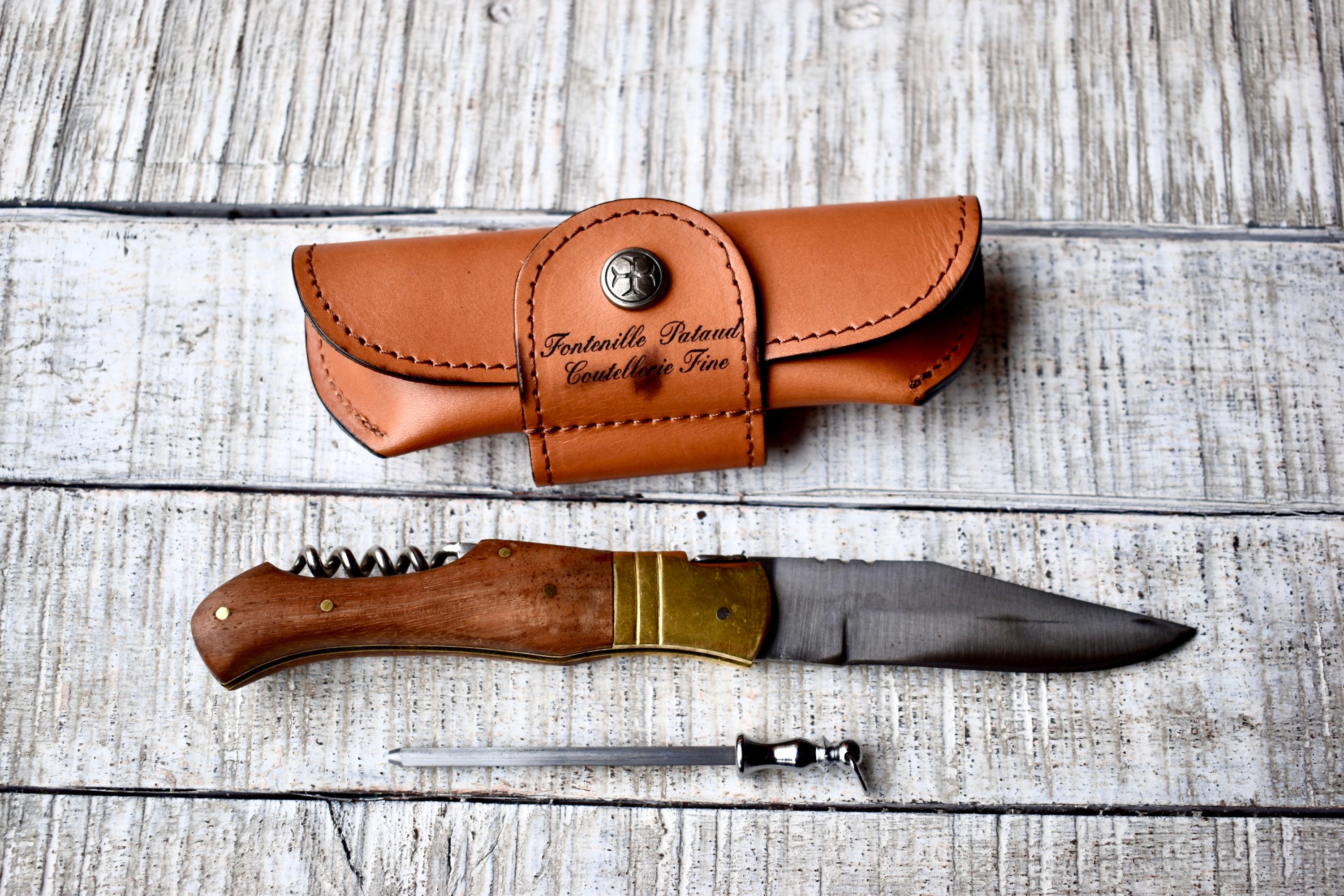 Vintage Folding Knife Laguiole Bougna French Pocket Knife Etsy