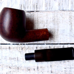 Vintage Briar Pipe Ropp Saint Claude Pipe Collection Pipe Mens Gift France Old Pipe image 7