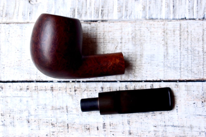 Vintage Briar Pipe Ropp Saint Claude Pipe Collection Pipe Mens Gift France Old Pipe image 7
