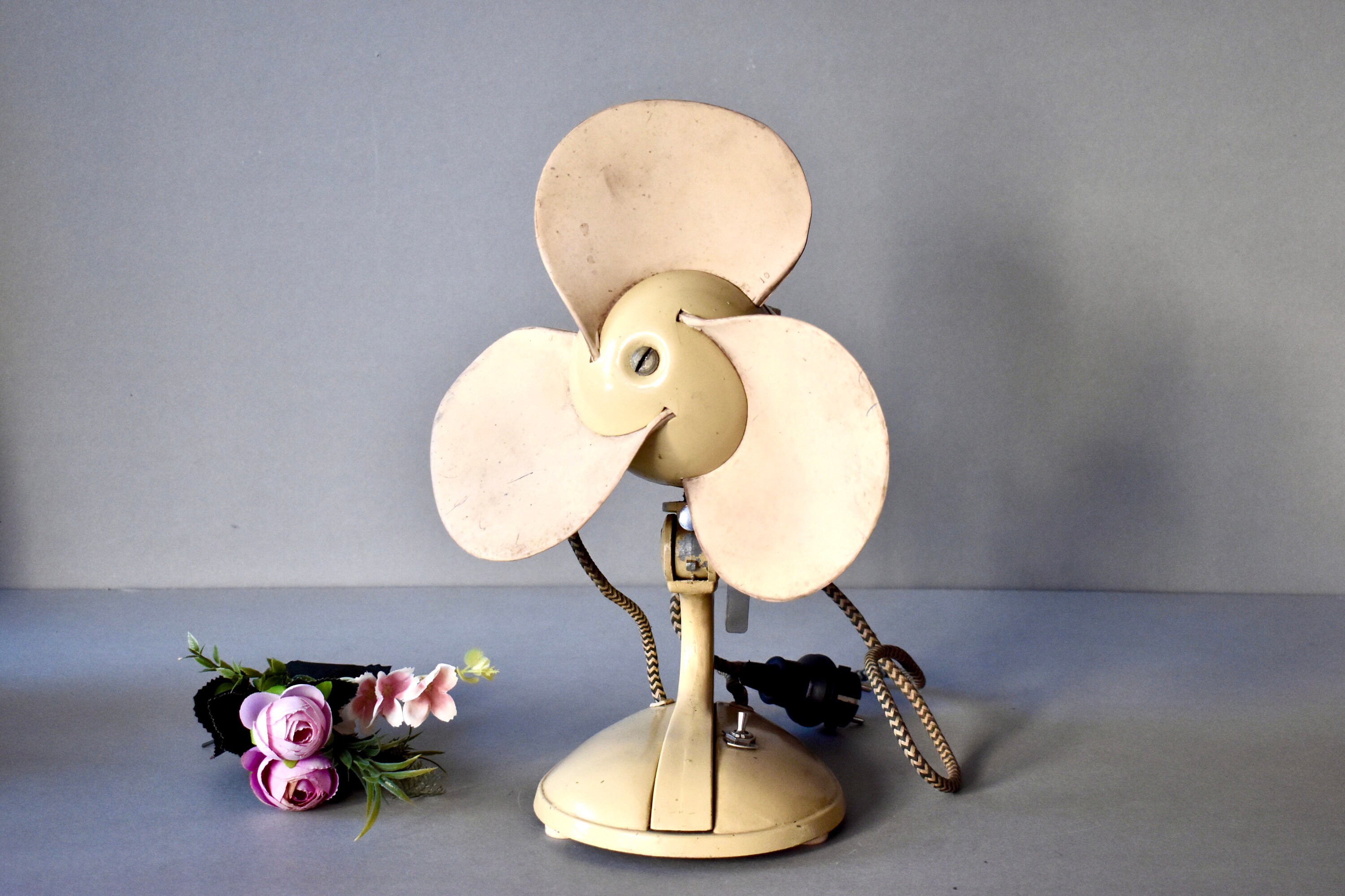 View of Vintage Industrial Fan Industrial Decor Retro Industrial Fan - Etsy
