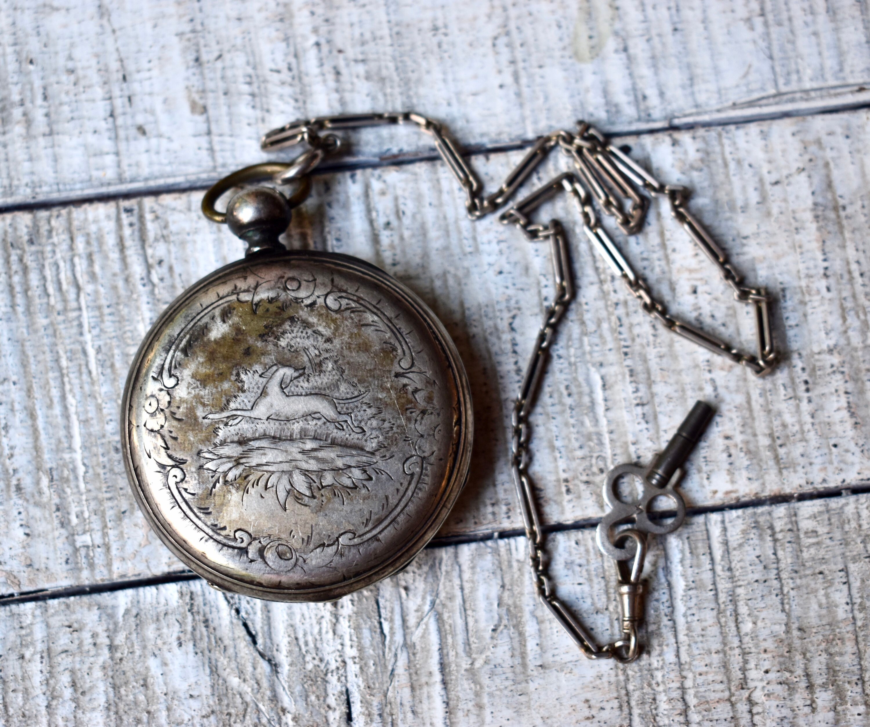 Montre De Poche Vintage Suisse Trusty - Mécanique Manuelle, Choc-proof, Années 1920, Argentée