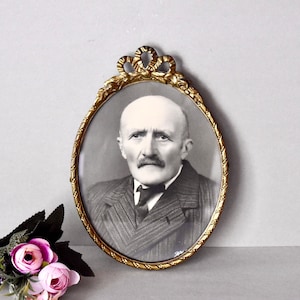 Vintage Bronze Photo Frame Baroque Photography Frame Home Decor Vintage Decor Rococo Bronze Frame