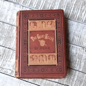 Livre pour enfants ancien Le tueur de géants Nelson&Sons