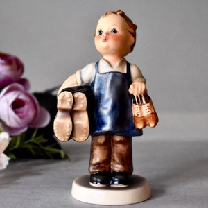 Vintage Hummel Goebel Porcelain Figurine Boots TMK 3 Collection Figurine 1960 - 1972