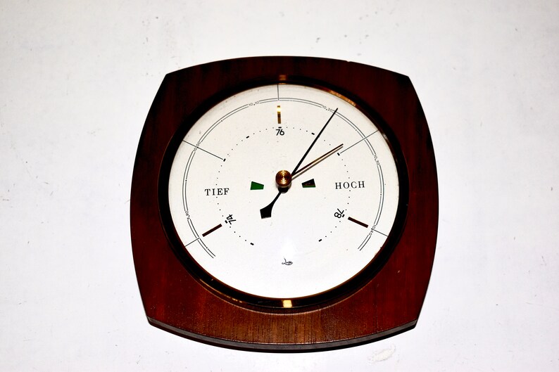 Vintage Germany Ship Barometer Collection Gift Nautical Decor