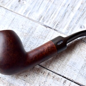 Vintage Briar Pipe Ropp Saint Claude Pipe Collection Pipe Mens Gift France Old Pipe image 4