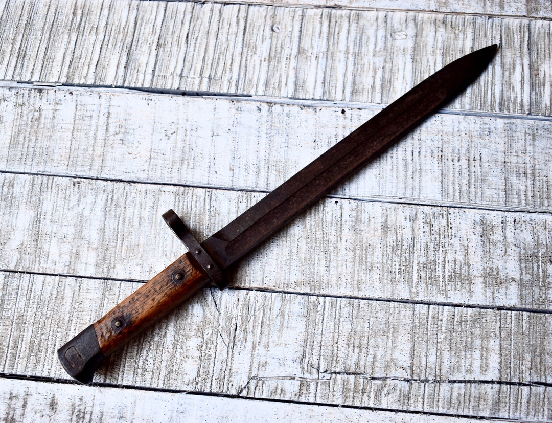 Antique Military Knife WW1 Belgium Army Pike Collectable Knife Etsy