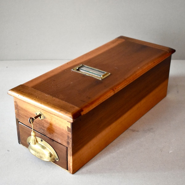 Antique Wooden Cash Register Etsy