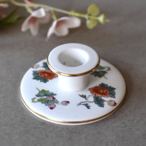 Vintage Porcelain Candle Stick Holder  Wedgwood Kutani Home Decor Table Decor Hand Painted  Porcelain