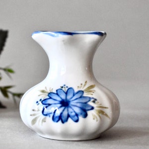 Vasos de porcelana pequenos vintage alemanha, decoração para casa, mesa de porcelana, decoração vintage