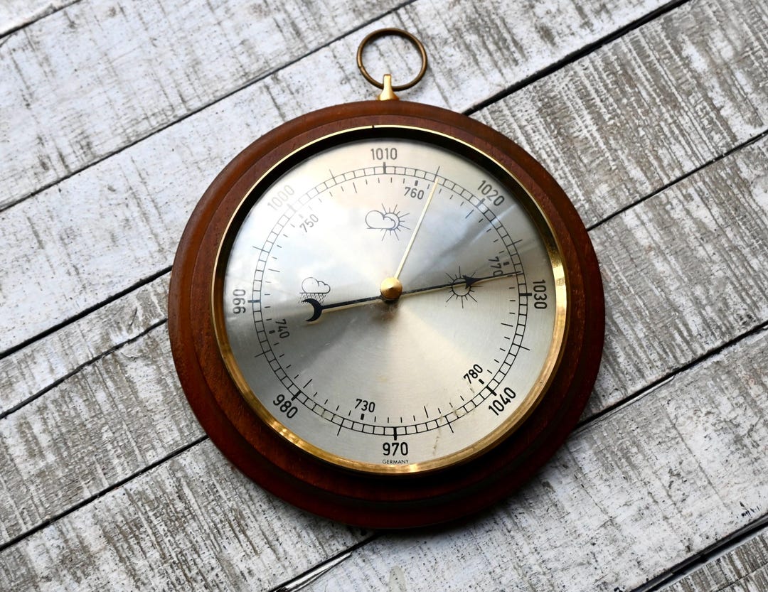 Vintage Germany Ship Barometer Collectable Gift Nautical Wall Decor - Etsy