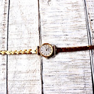Antique Swiss Ladies Watch Wrist Women - Pontiac Watch Gilded Art Deco Women's Watch image 6