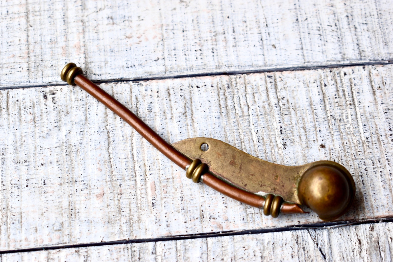 Vintage Bosun Copper Pipe Whistle Navy Military Whistle Etsy