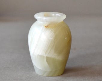 Vintage Onyx Stein Vasen Retro Decor Home Decor Tischdekor