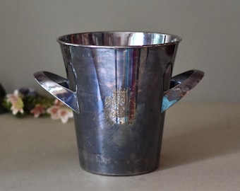 Vintage Silver Plated Champagne Bottle Cooler  Ice Cooler Wine Serving Home Decor Restorant Bottle Cooler Ice Bucket