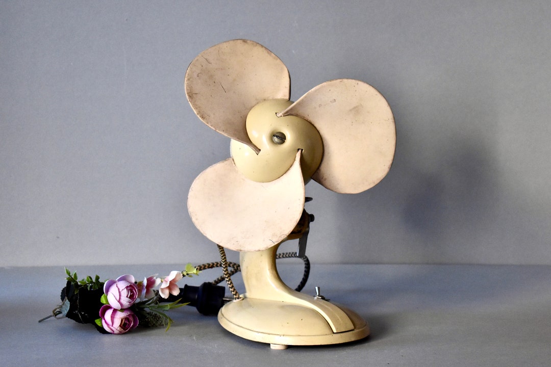 Image showcasing Vintage Industrial Fan Industrial Decor Retro Industrial Fan - Etsy