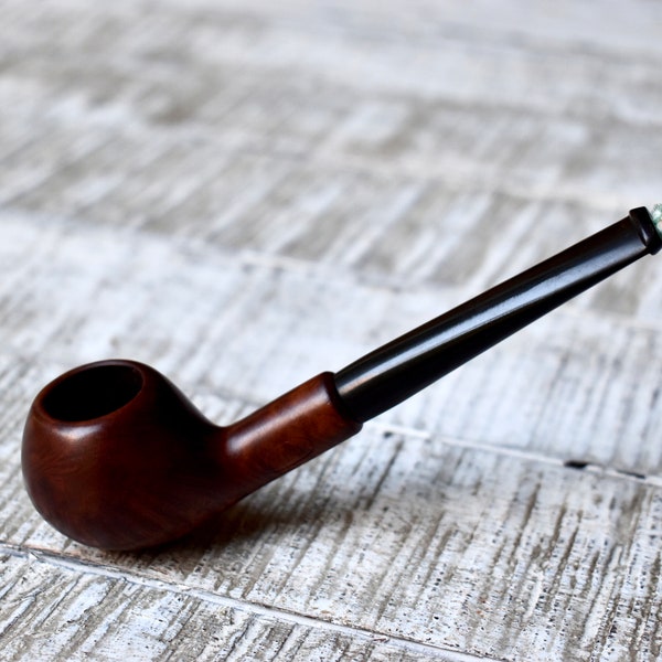 Vintage Small  Smoking Pipe CHAP St Claude Pipe Briar Collectable Pipe Mens Gift