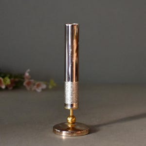 Vintage Brass BSF  Vase Home Decor Bremer Silverware 60s Vase