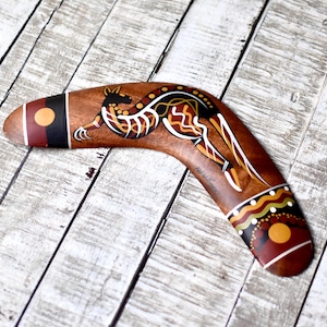 Vintage Original Boomerang Retro Wooden Toys