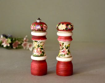 Vintage Wooden Pepper Grinder Peugeot  Spices Mill Salt Shakers Home Decor Table Decor