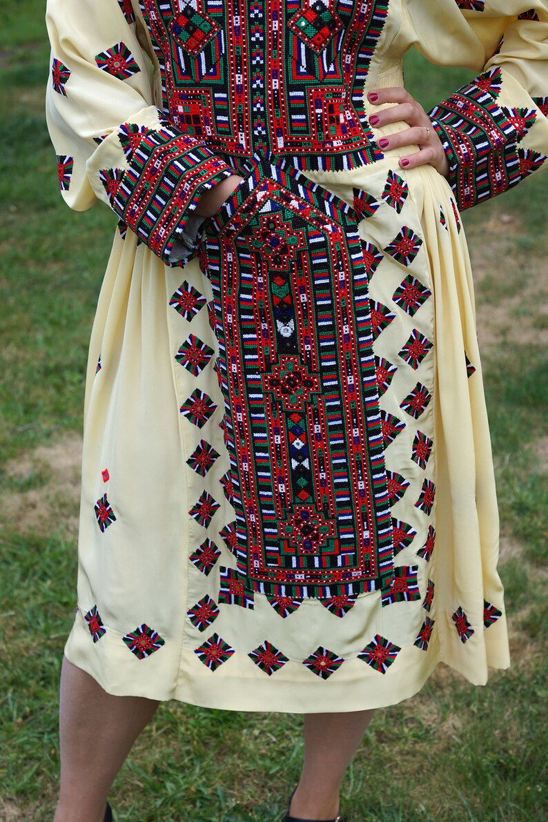 Vintage BALOCHI Silk Dress. Tribal Hand Stitched Dress. Hand Etsy
