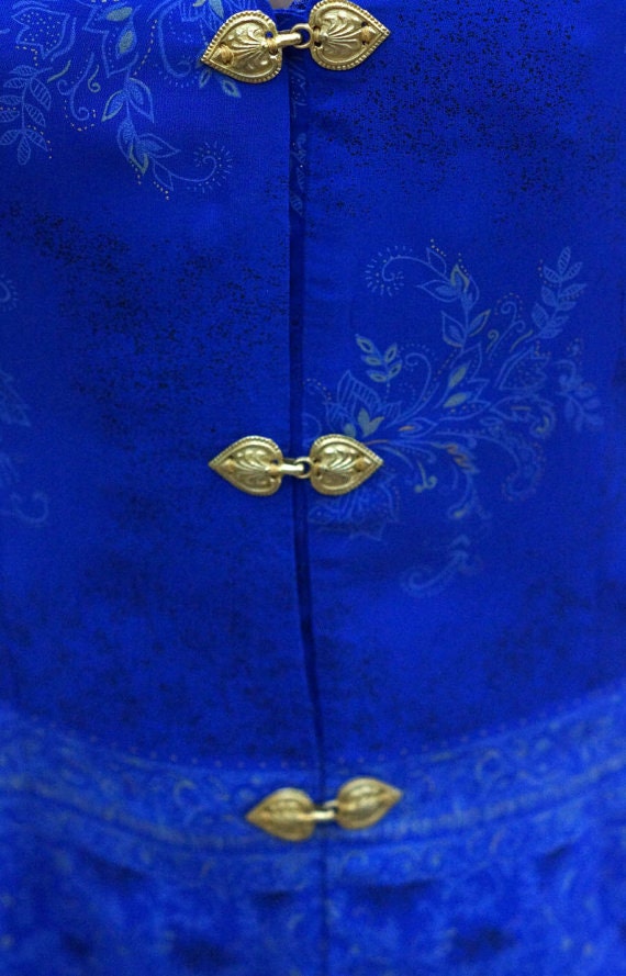 Beautiful Vintage Ladies royal blue suit jacket with … Gem