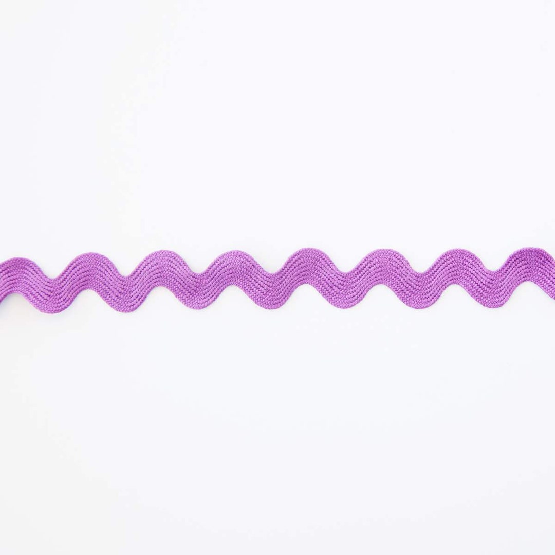 Purple Holographic Ric Rac 3/4