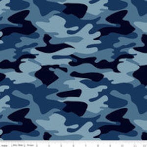 Camp Accoutrements, Blue Pattern