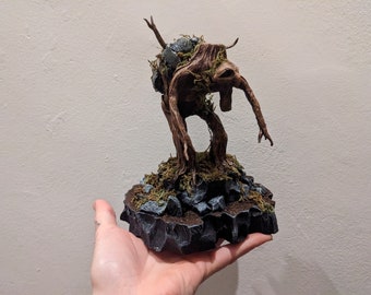 Light-up Greyling Sculpture