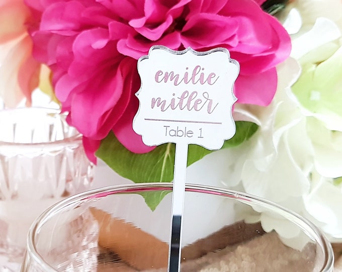Wedding stirrers, Cocktail stirrers, Personalized Drinks Stirrer, Drink Stirrers, Acrylic Drink Stirrers, Cocktail Stick, Party Sticks