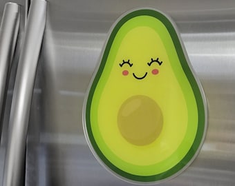 Avocado Fridge Planner | Magnetic Planner | dry erase board | acrylic board | office decor | housewarming gift | Magnetic Planner | Notepad