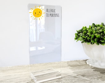 Desk Acrylic Planner, To Do List Planner, Dry Erase Board, Dry Erase Calendar, Custom planner, Acrylic Planner, Desk Calendar, Notes Acrylic