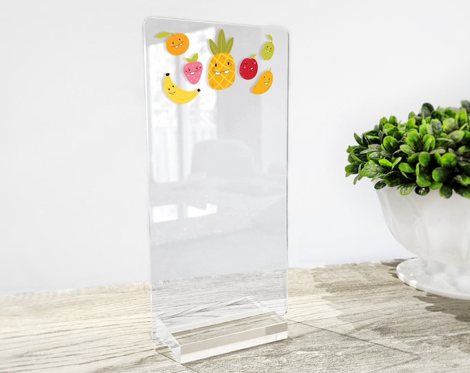 Desk Acrylic Planner, To Do List Planner, Dry Erase Board, Dry Erase Calendar, Custom planner, Acrylic Planner, Desk Calendar, Notes Acrylic
