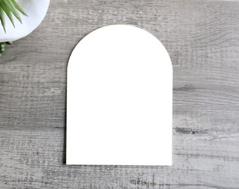 Acrylic Blank - Arch shape - Acrylic cut out - Acrylic Supplies - Wedding supplier - Acrylic Arch - Acrylic table number - Acrylic menu