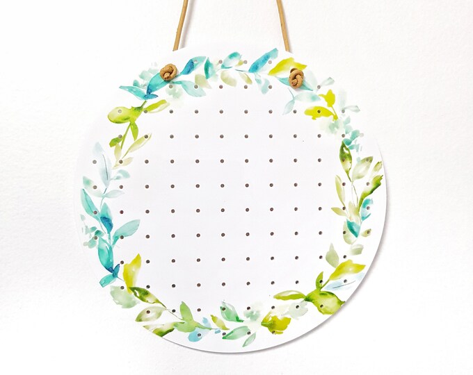 Earring Holder Stand, Earring Display, Jewelry Organizer, Modern White Stud Or Dangling Earring Jewelry Storage
