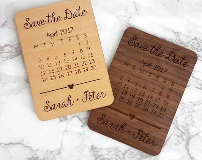 Tags - Save the Date (magnets)