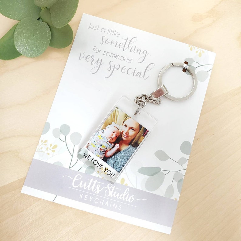 Photo Keychain, Anniversary Keychain, Anniversary gift, Boyfriend Gift, Custom Gift, Gift for Him, Personalized Keychain, Custom Keychain image 3