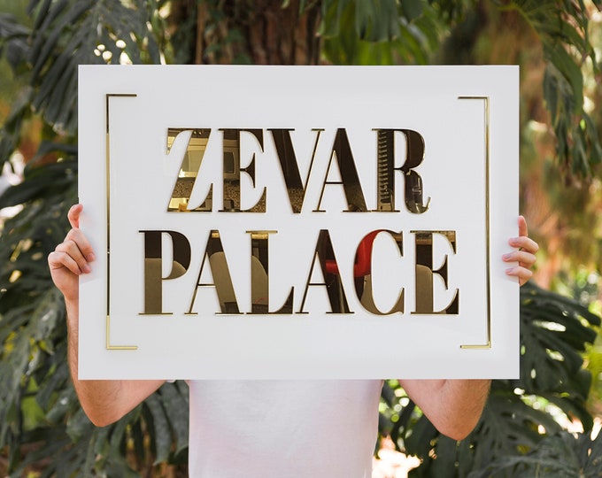 Acrylic Business Sign - Business Plaque - Logo Sign - Acrylic plaque - Wall Sign - Store Sign - Boutique Sign
