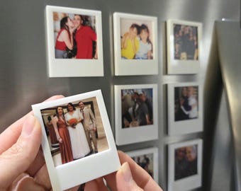 Polaroid Photo Magnets 2x2.5" - Set of 9