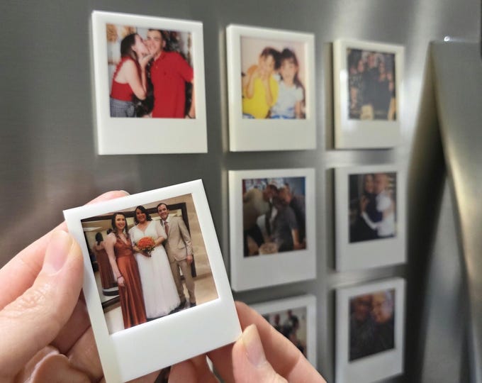 Polaroid Photo Magnets 2x2.5" - Set of 9