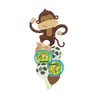 Monkey balloons set