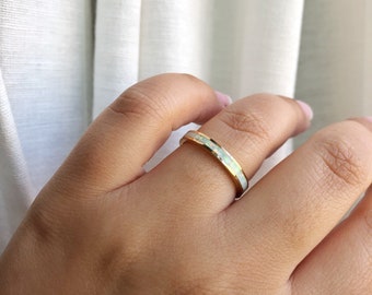 Opal Eternity Band / Opal Inlay Band / Sterling Silver Wedding Band / Minimalist / Gold & Rose Gold Vermeil