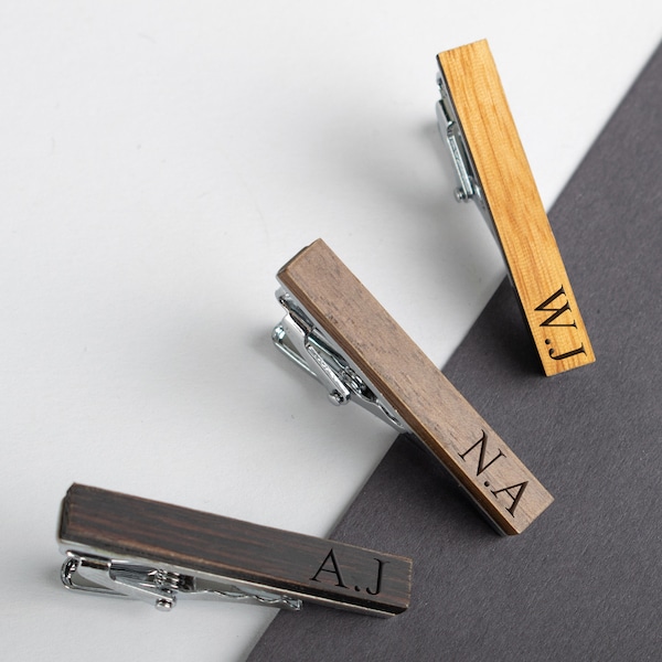 jade tie clip