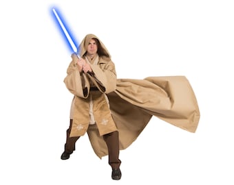 Disfraz de Star Wars, bata de algodón de Star Wars, CONVIÉRTETE en tu propio JEDI, bata de caballero Jedi personalizada, cosplay de Sith Lord de Star Wars, disfraces de bata de algodón