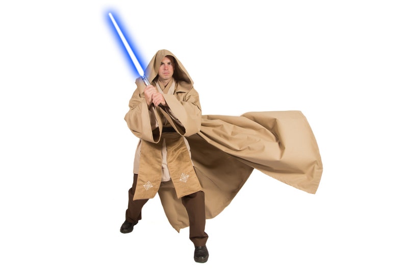 Star Wars Costume, Star Wars Cotton Robe, BECOME your own JEDI, Custom Jedi Knight Robe, Sith Lord Star Wars Cosplay, Cotton Robe Costumes 