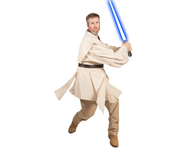 Star Wars Costume, Star Wars Tunic, BECOME your own JEDI, Custom Star Wars Jedi Costume, Adult Jedi Star Wars Cosplay Obi Wan Tunic Costumes 